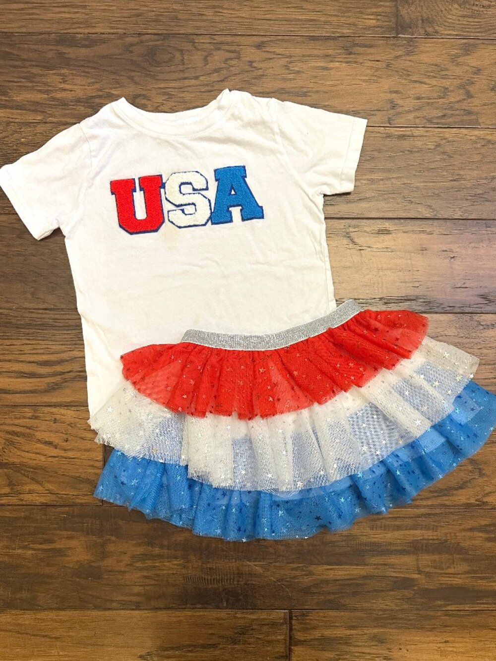 Sweet Wink Girls' Patriotic Set "USA" Red, White, Blue*